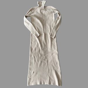 Ann Taylor Pale Pink TurtleNeck Dress